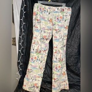 Vintage Carolina Blues High Waisted Pants